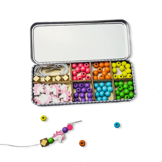 Make Your Own Unicorn Bracelet Tin