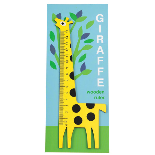 Wooden Giraffe Ruler