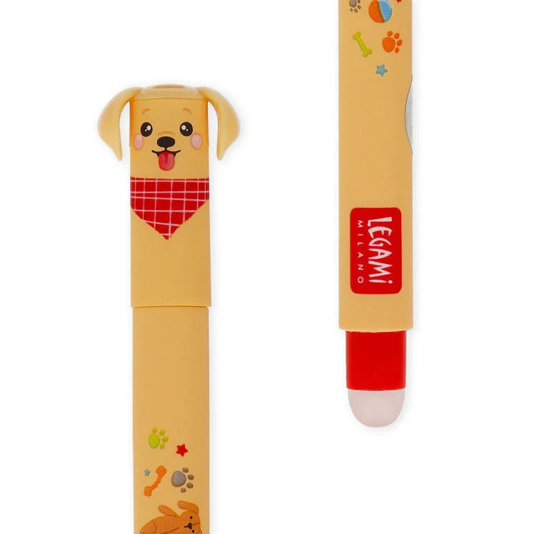 Legami Set of 3 Erasable Pens - Fur Ever Friends Puppies