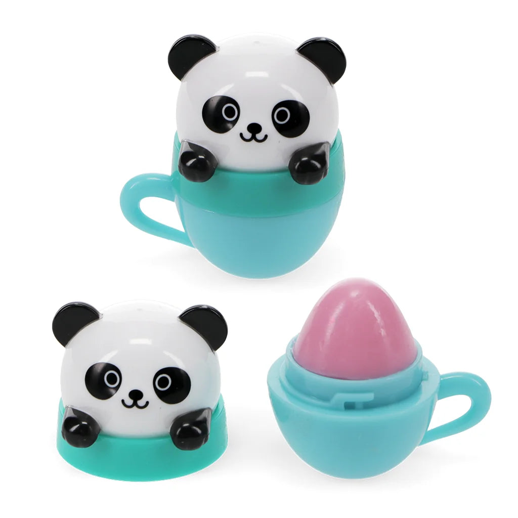 Mini Berry Scented Lip Balm - Teacup Animal Friends