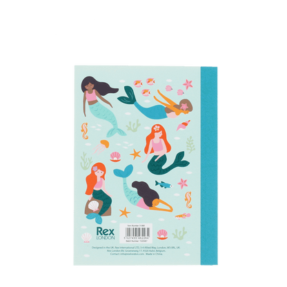 A6 Mermaid Notepad