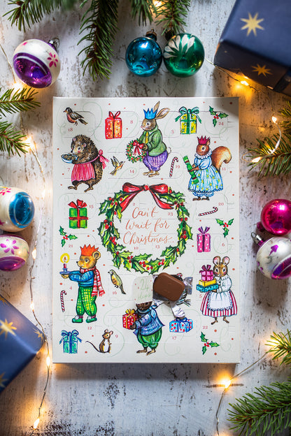 Amy Swann x Chocolate Gift Company Chocolate Calendar