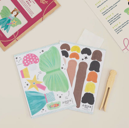 Make Your Own Fairy Peg Doll