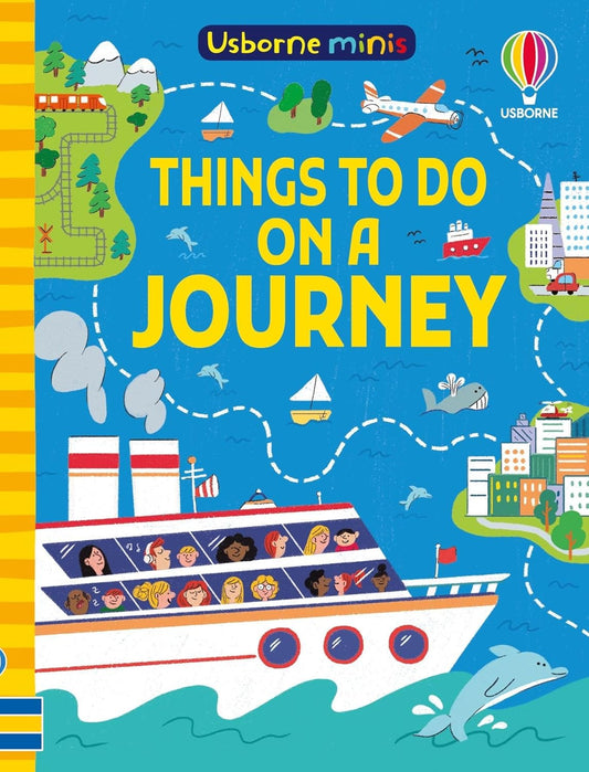 Things to do on a journey activity book
