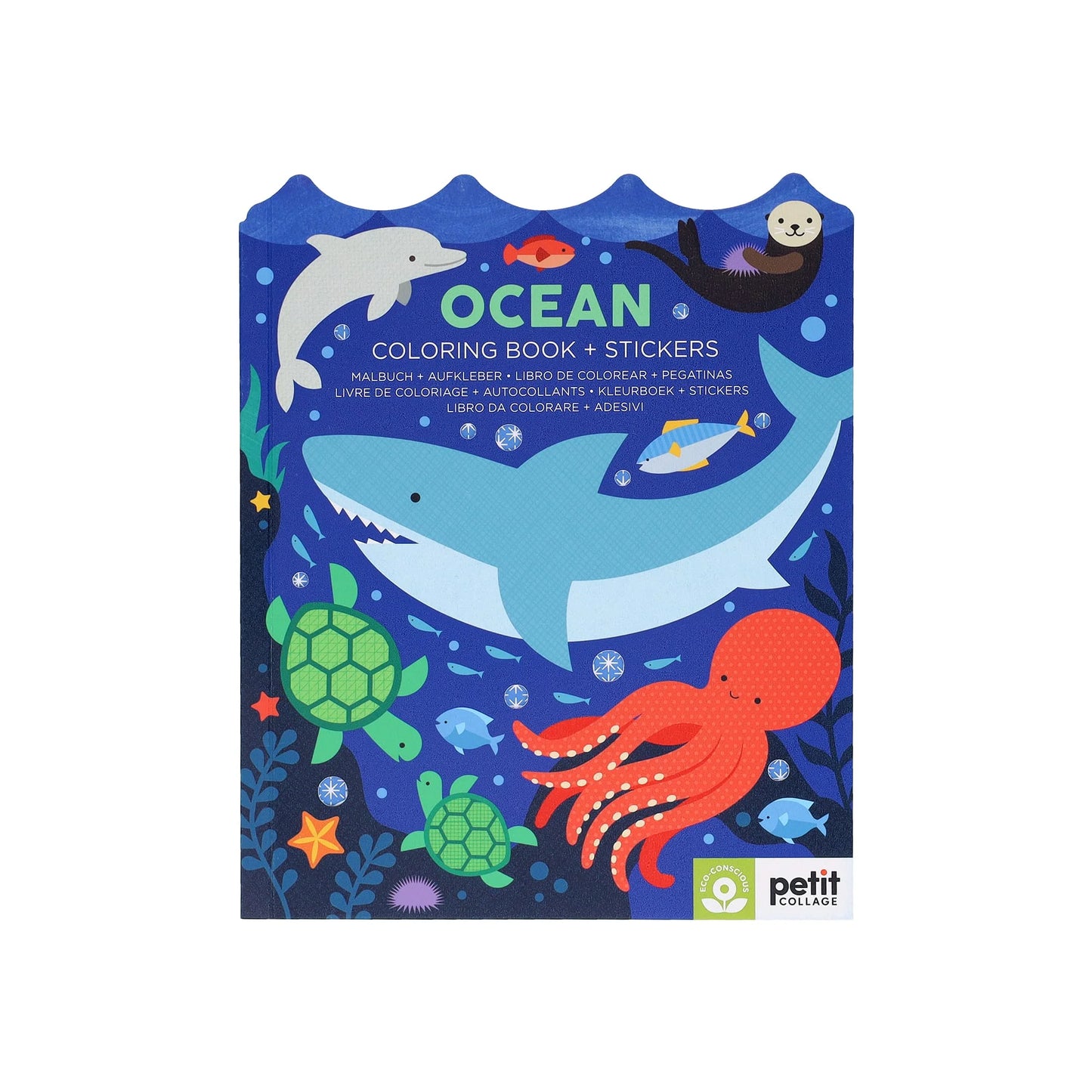 Ocean Colouring Book and Stickers