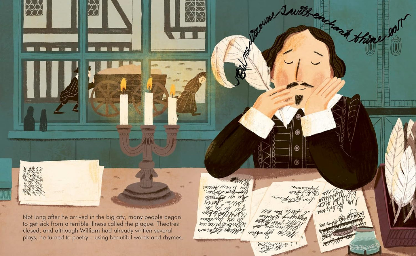 Little People Big Dreams: William Shakespeare