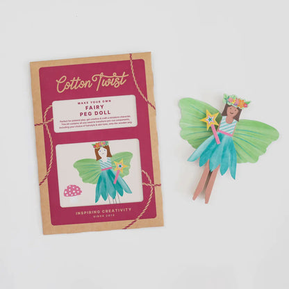 Make Your Own Fairy Peg Doll
