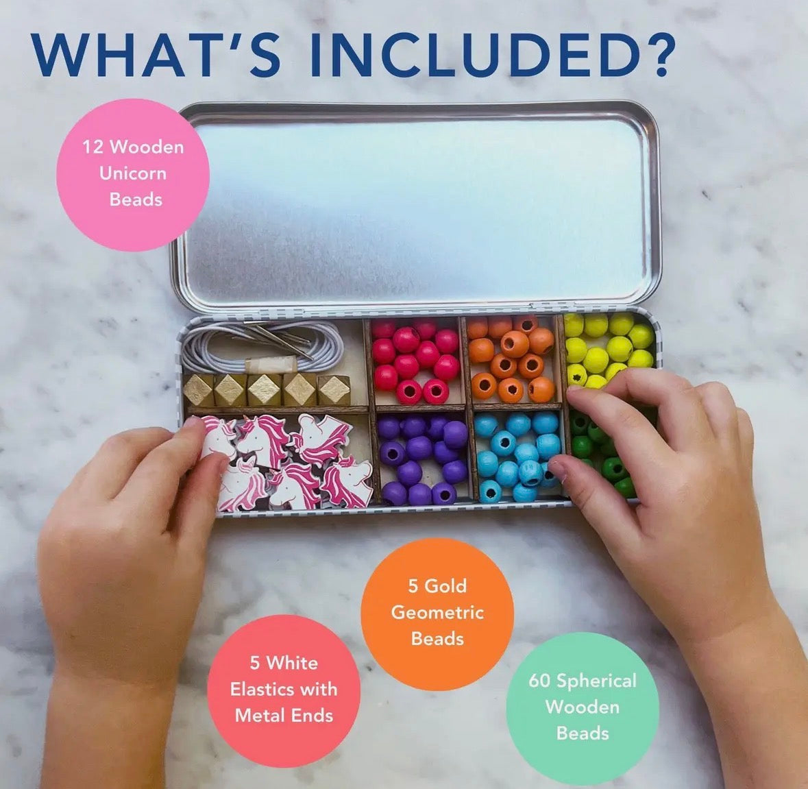 Make Your Own Unicorn Bracelet Tin