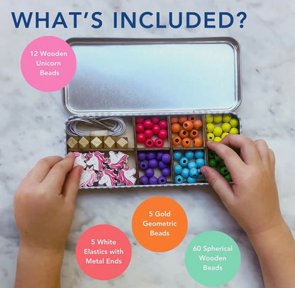 Make Your Own Unicorn Bracelet Tin