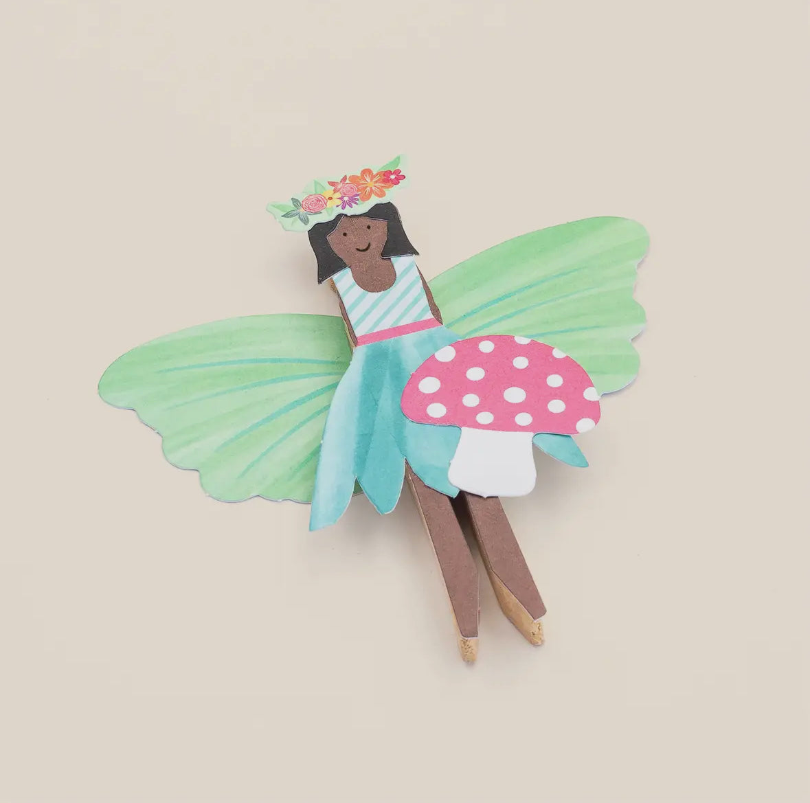 Make Your Own Fairy Peg Doll