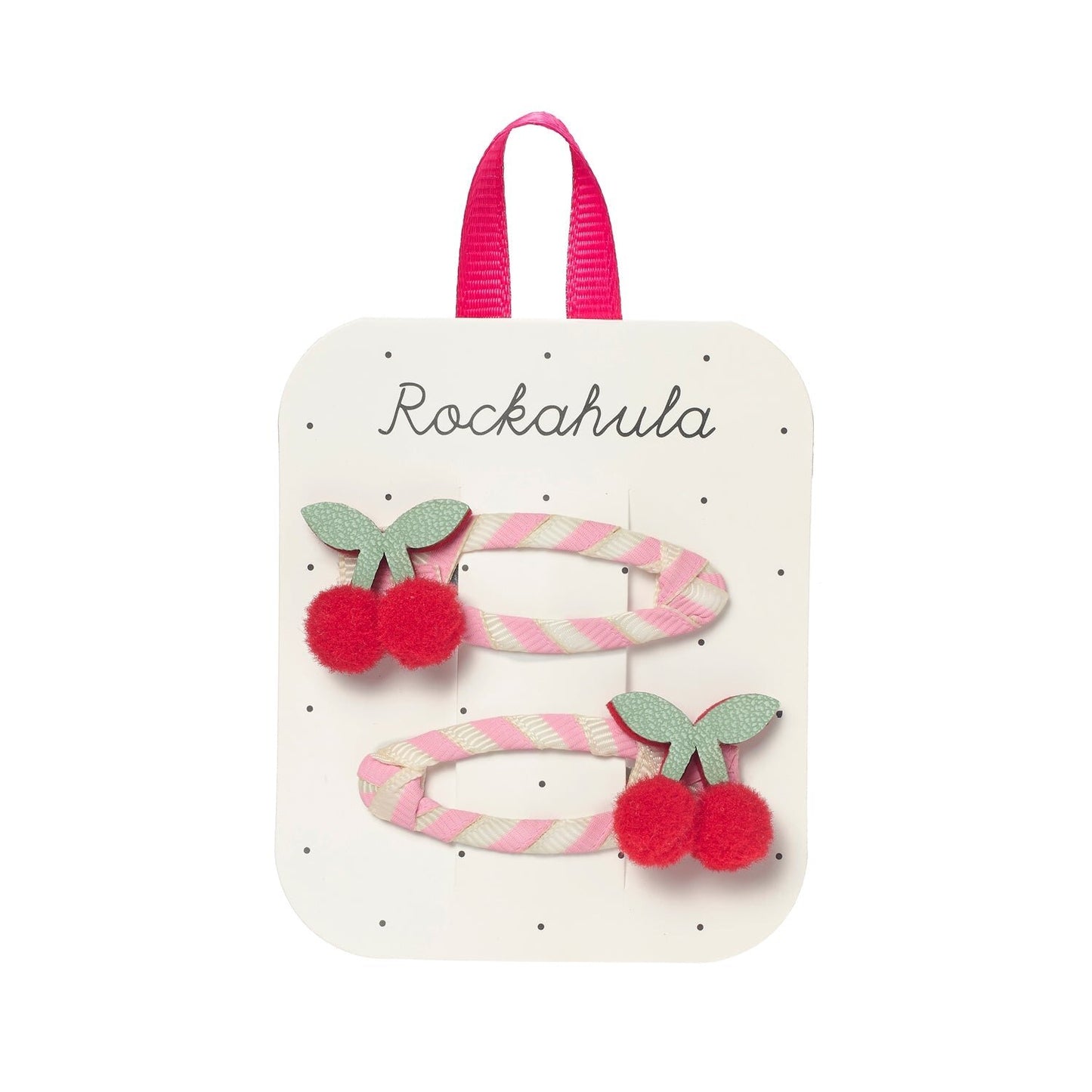 Cherry Kiss Hair Clips