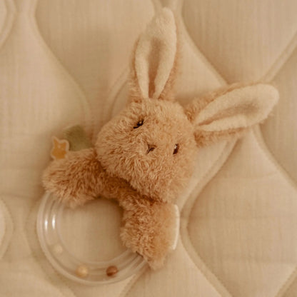 Little Dutch Rabbit Ring Rattle Newborn Naturals
