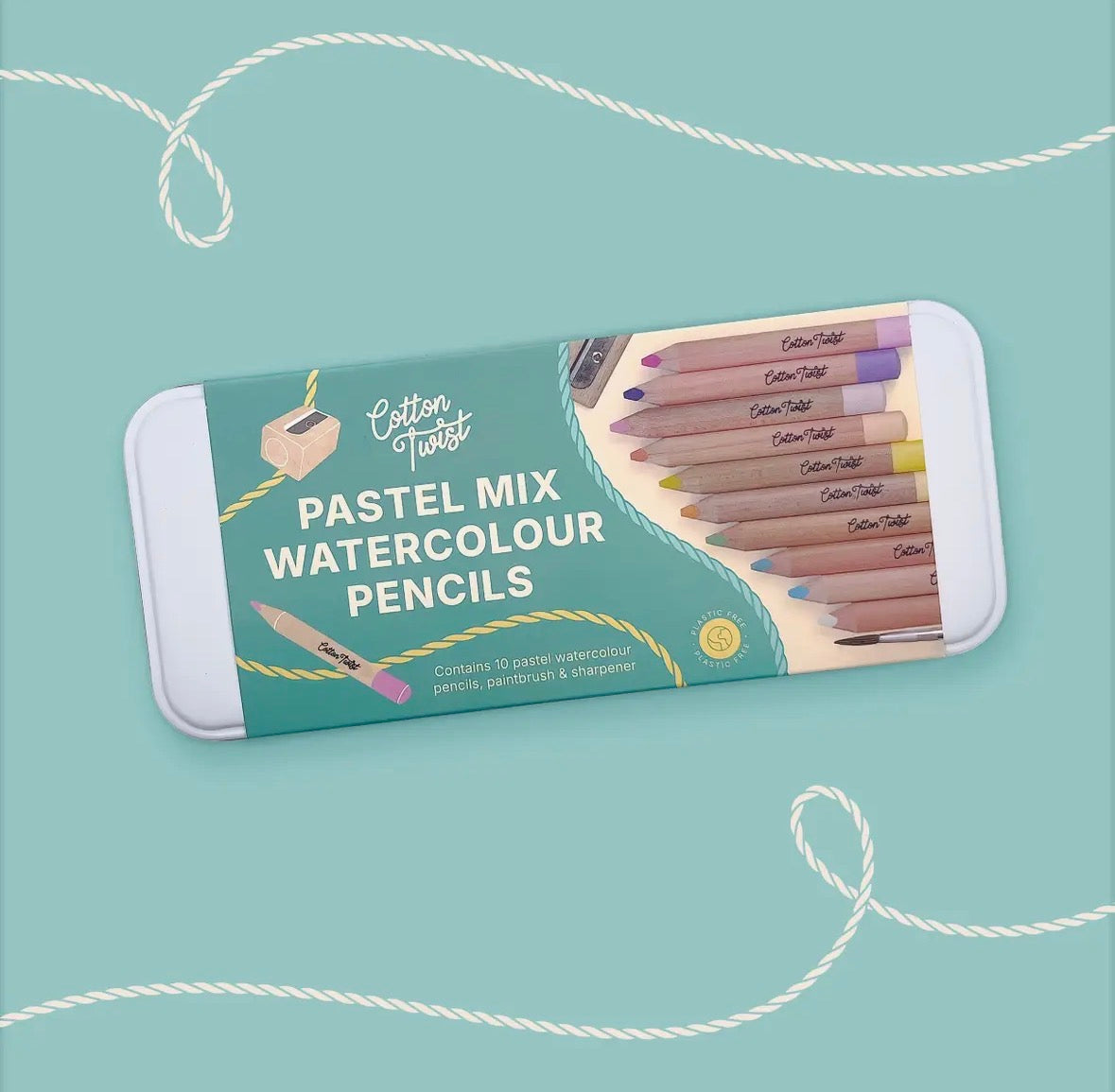 Pastel Mix Watercolour Pencils Set