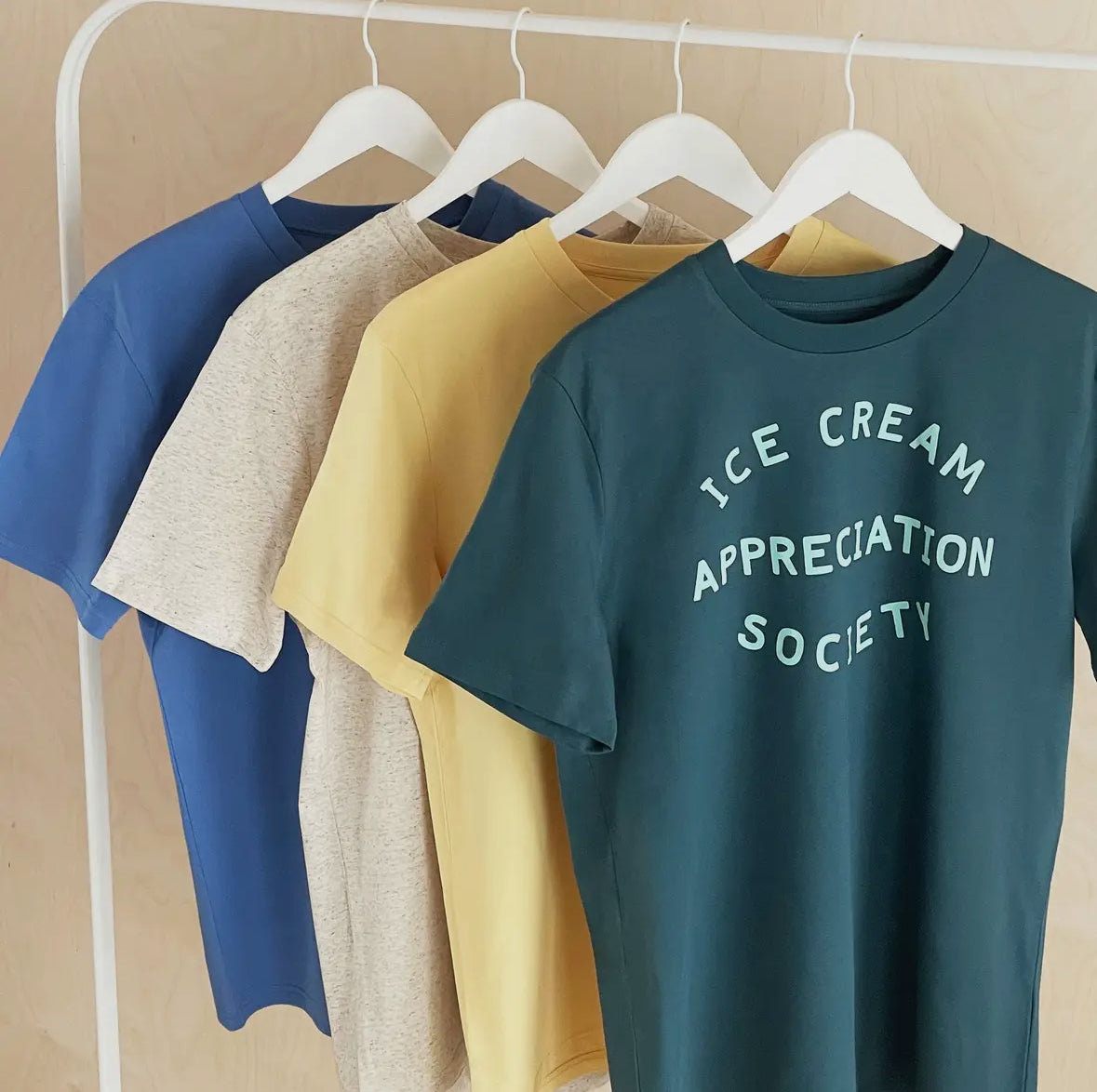 Unisex Adult Ice Cream Appreciation Society T-shirt -PREORDER