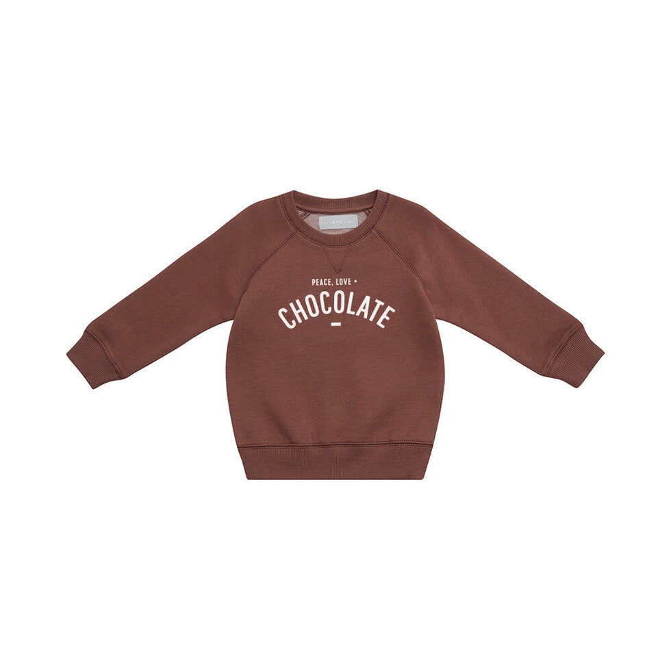 Hot Chocolate ‘Peace Love & Chocolate’ Sweatshirt