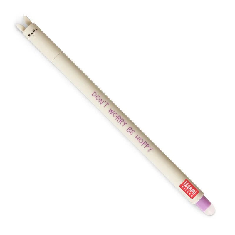 Legami Erasable Bunny Pen - Purple Ink