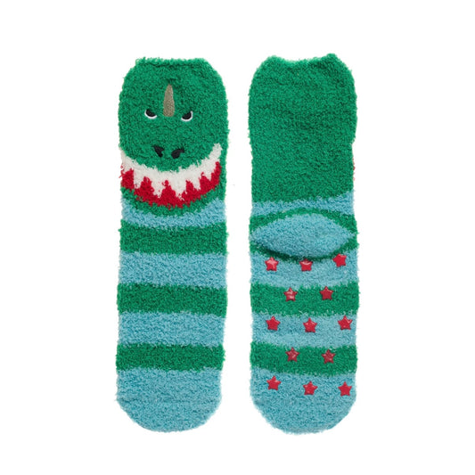 Dinosaur Cosy Slipper Socks