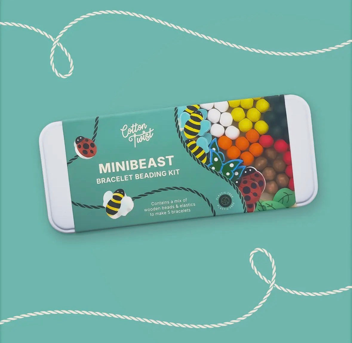 Make Your Own Minibeast Bracelet Tin