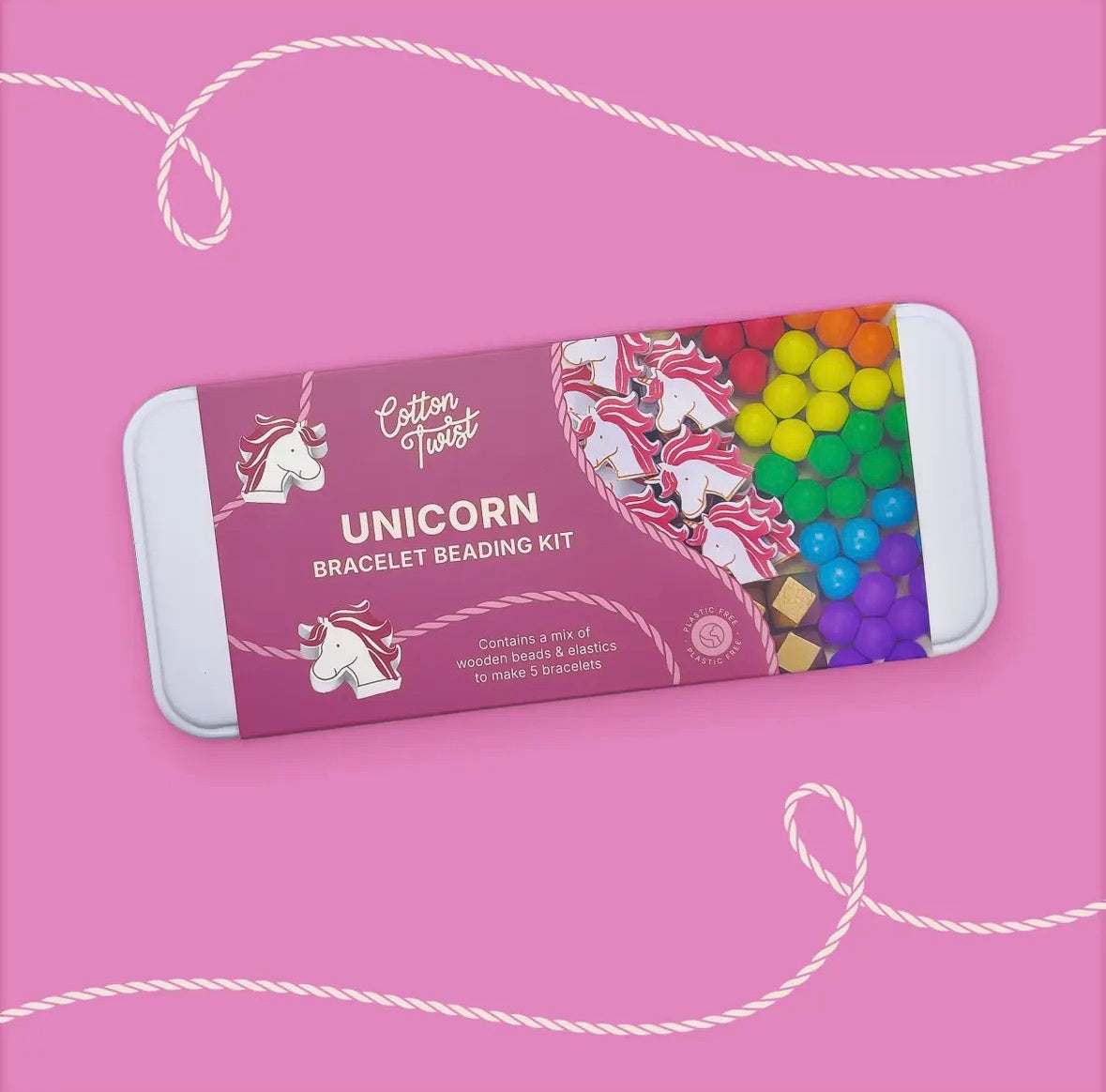 Make Your Own Unicorn Bracelet Tin