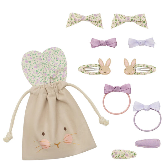 Mimi & Lula Easter Hair Accessory Pouch - Lilac