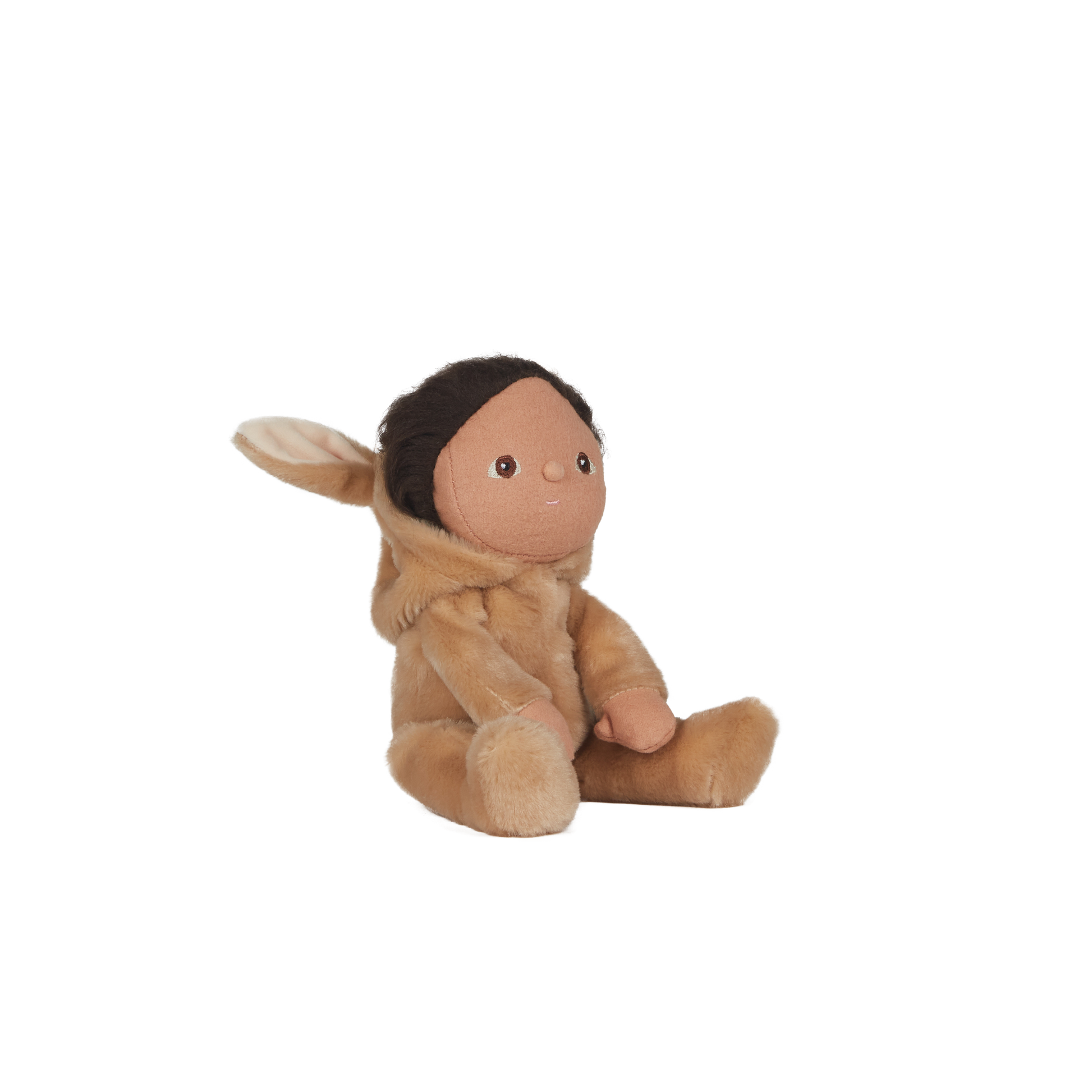 Olli Ella Dinky Dinkums Mini brown bunny doll 