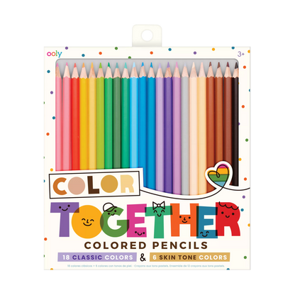 Ooly Colour Together Coloured Pencils - Set of 24