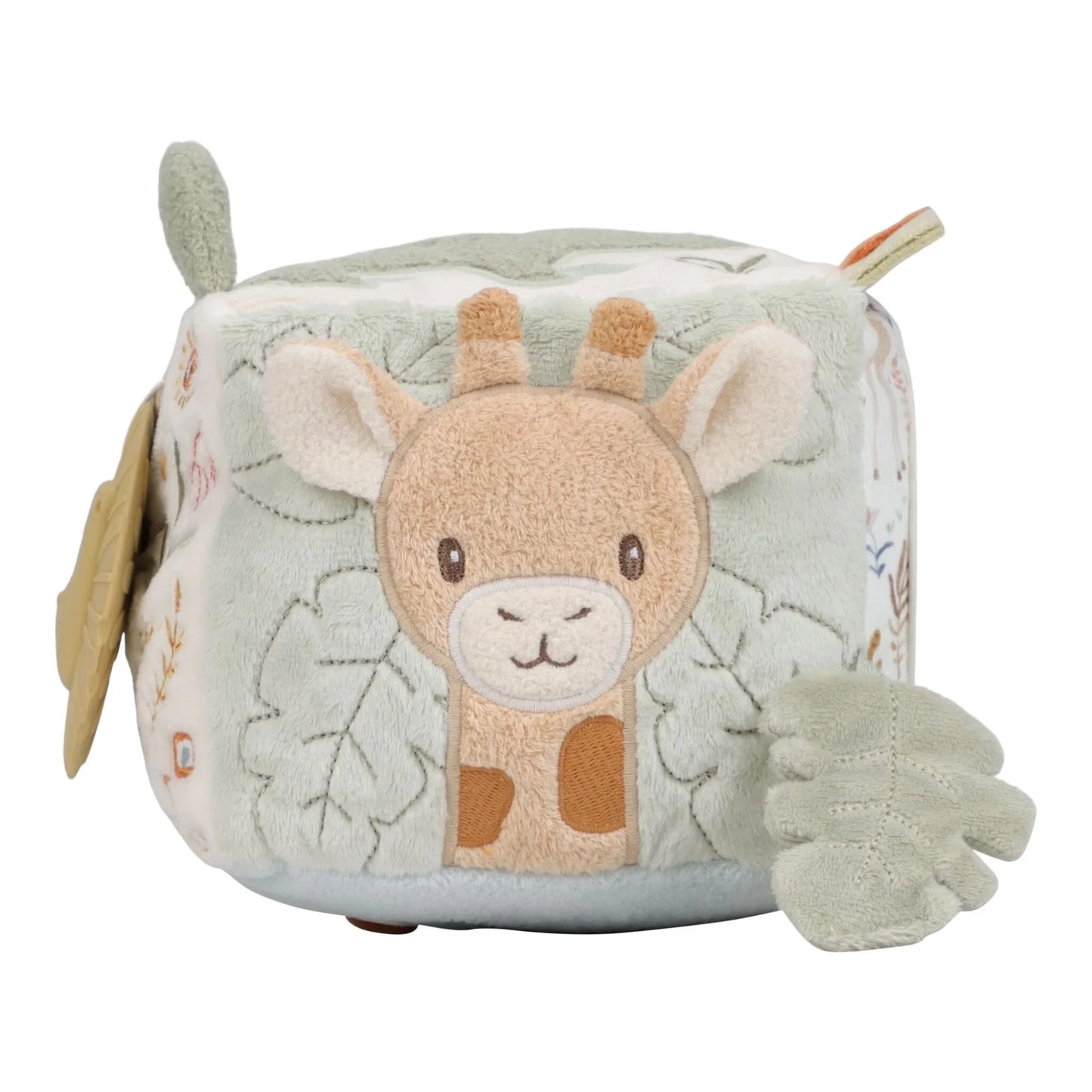 Little Dutch Soft Activity Cube - Safari Friends