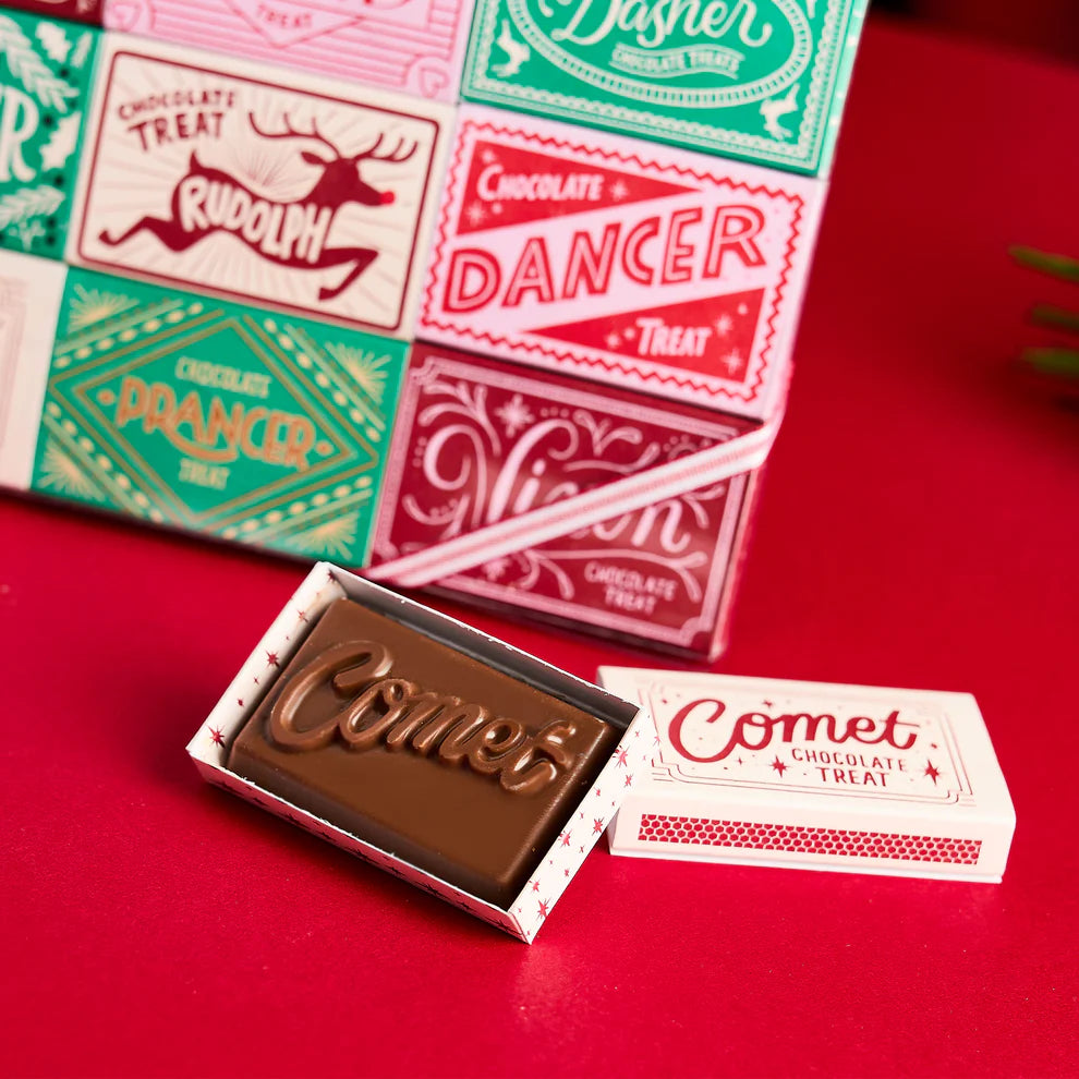 Allstar Chocolate Reindeer Matchbooks