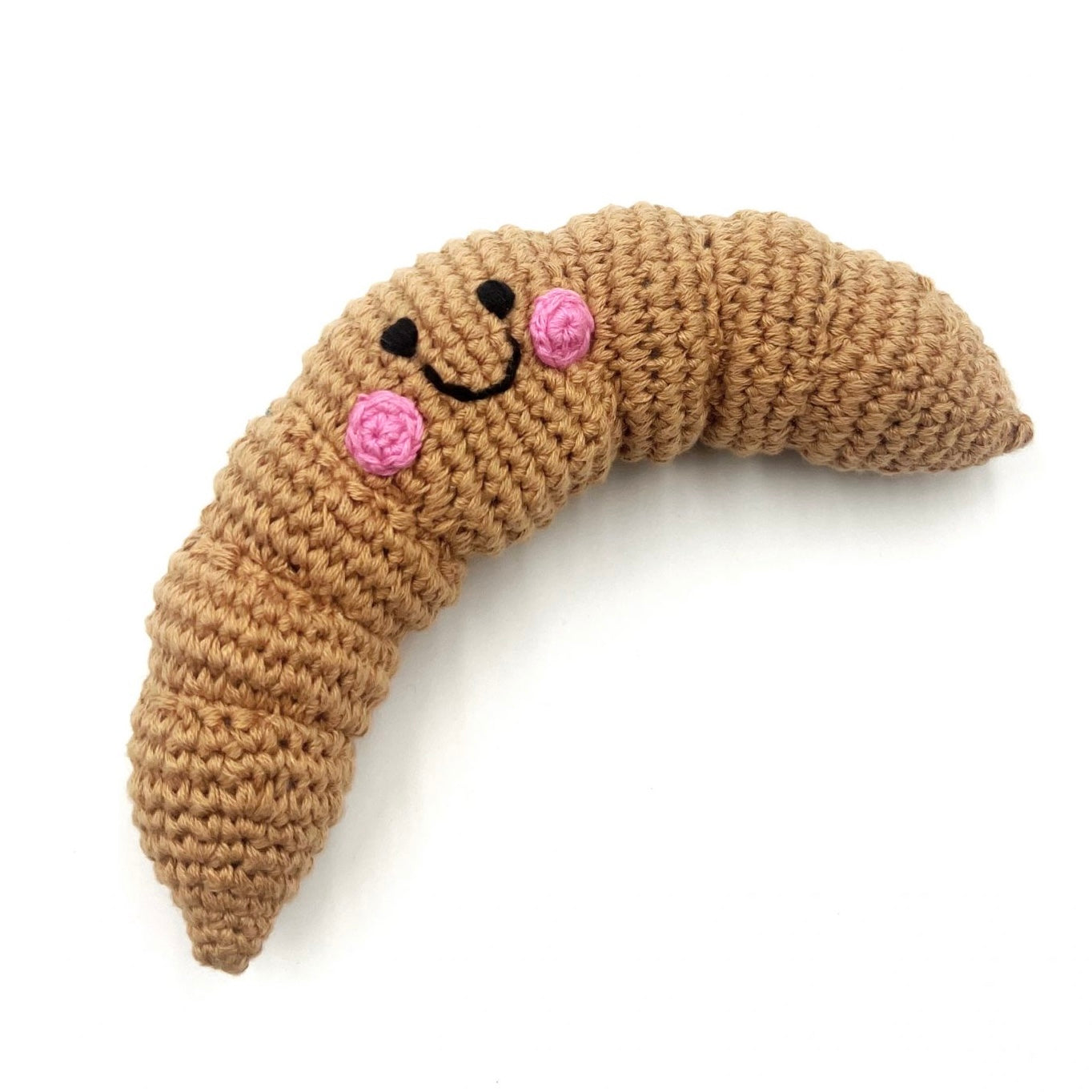 Friendly Croissant Rattle