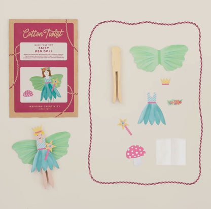 Make Your Own Fairy Peg Doll