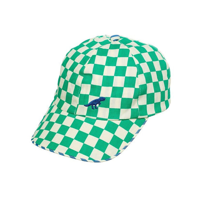 Dinosaur Check Cap 3-6 years