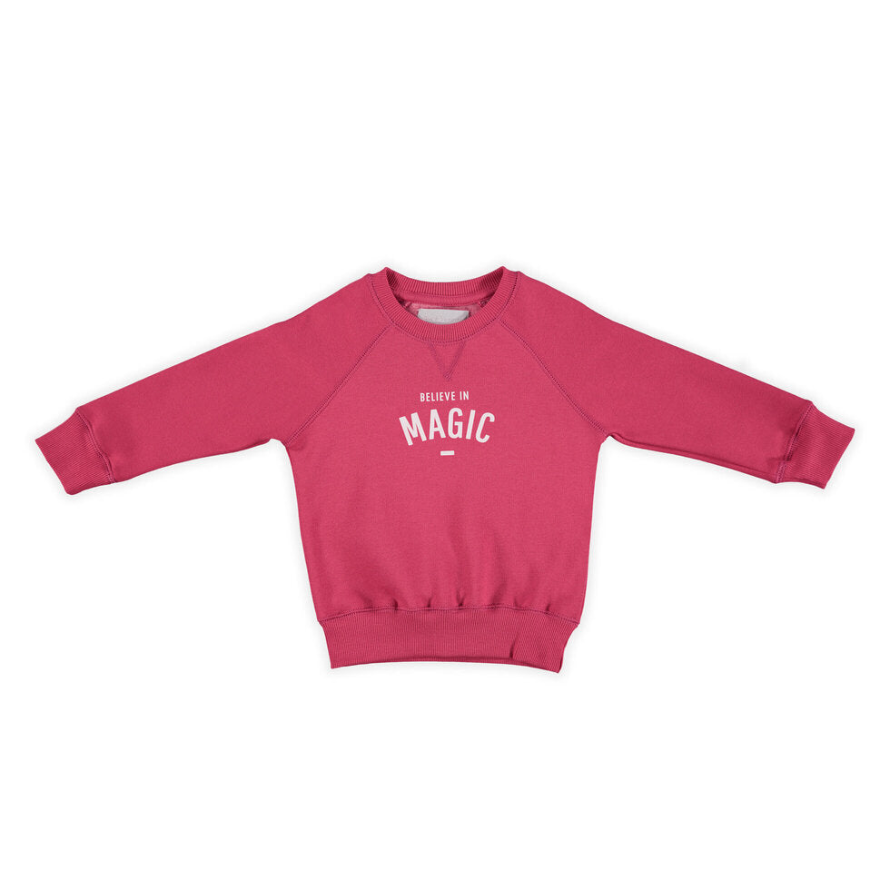 Berry ‘Believe In Magic’ Sweatshirt
