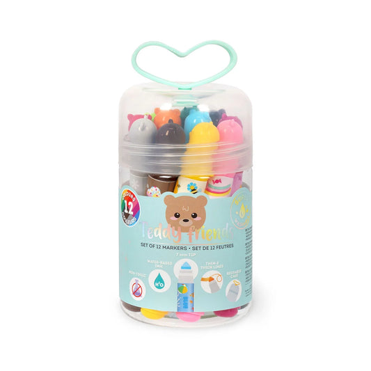 Legami Teddy Friends Marker Pens