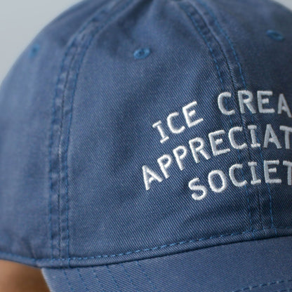Ice Cream Appreciation Society Baseball Cap - Navy Blue