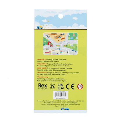 3D Puffy Stickers - Vehicles