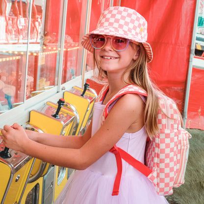Candy Stripe Reversible Bucket Hat 3-6 years (Copy)
