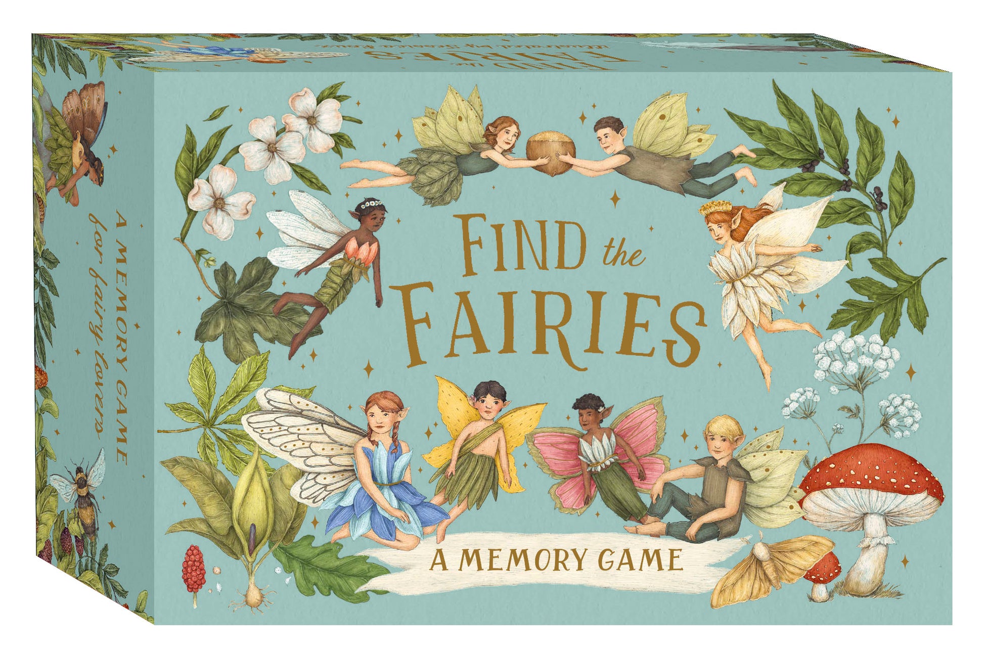 Find the flower fairies matching pairs memory game 