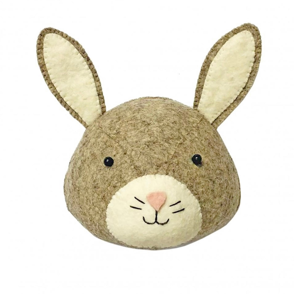 Fiona Walker Grey Bunny Head