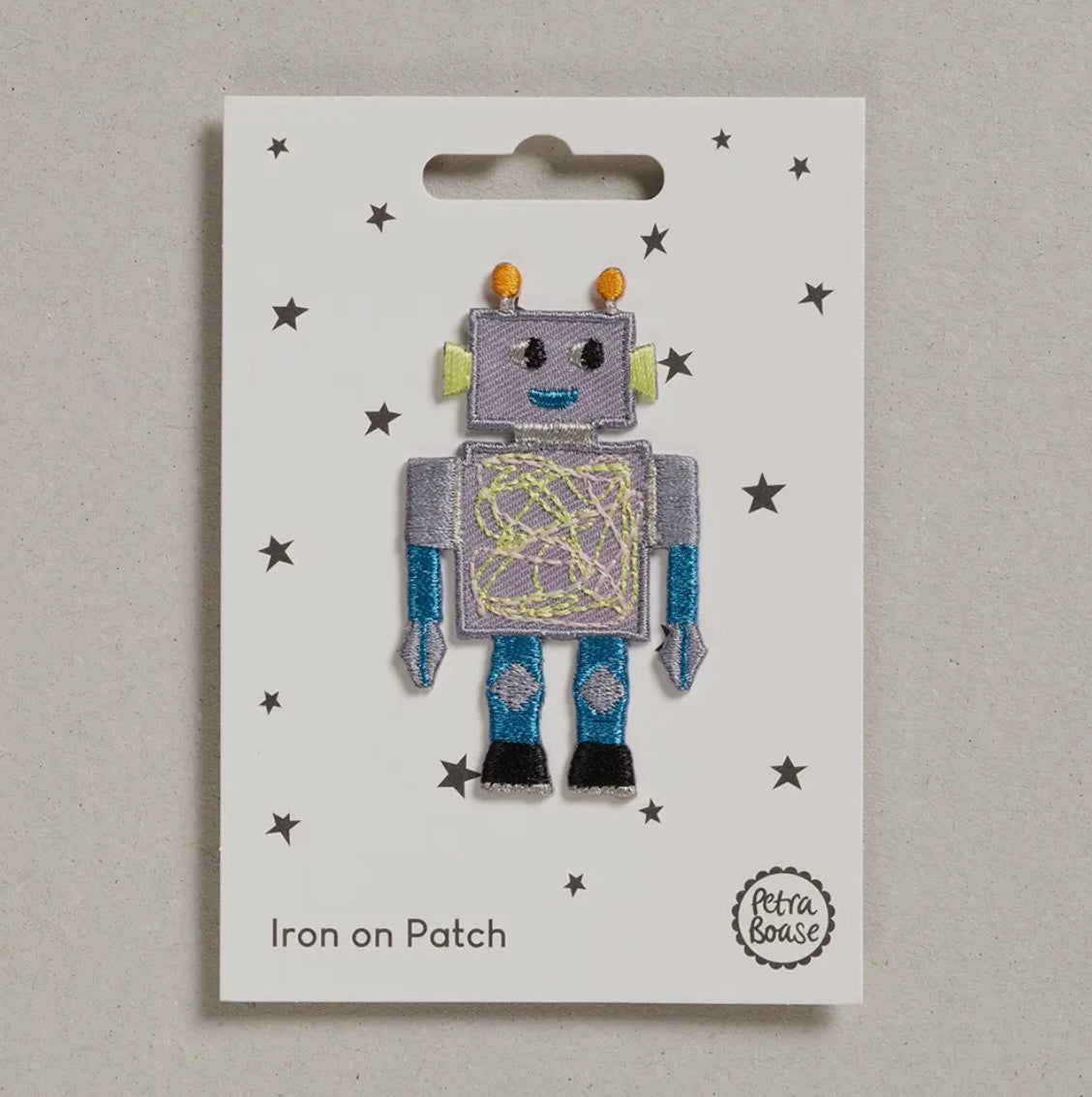 Iron on Patch - Robot