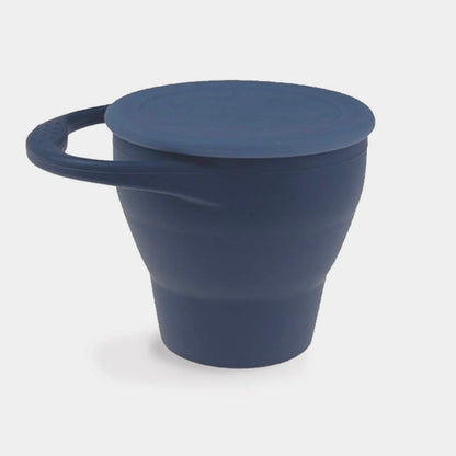 Navy Collapsable Snack Pot