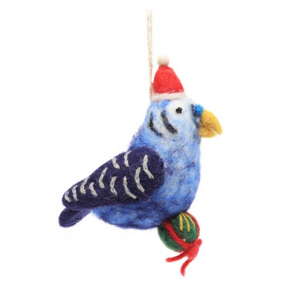 Budgie Christmas Tree Decoration