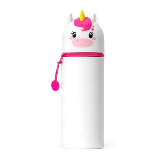 Legami 2 in 1 Soft Silicone Pencil Case - Unicorn