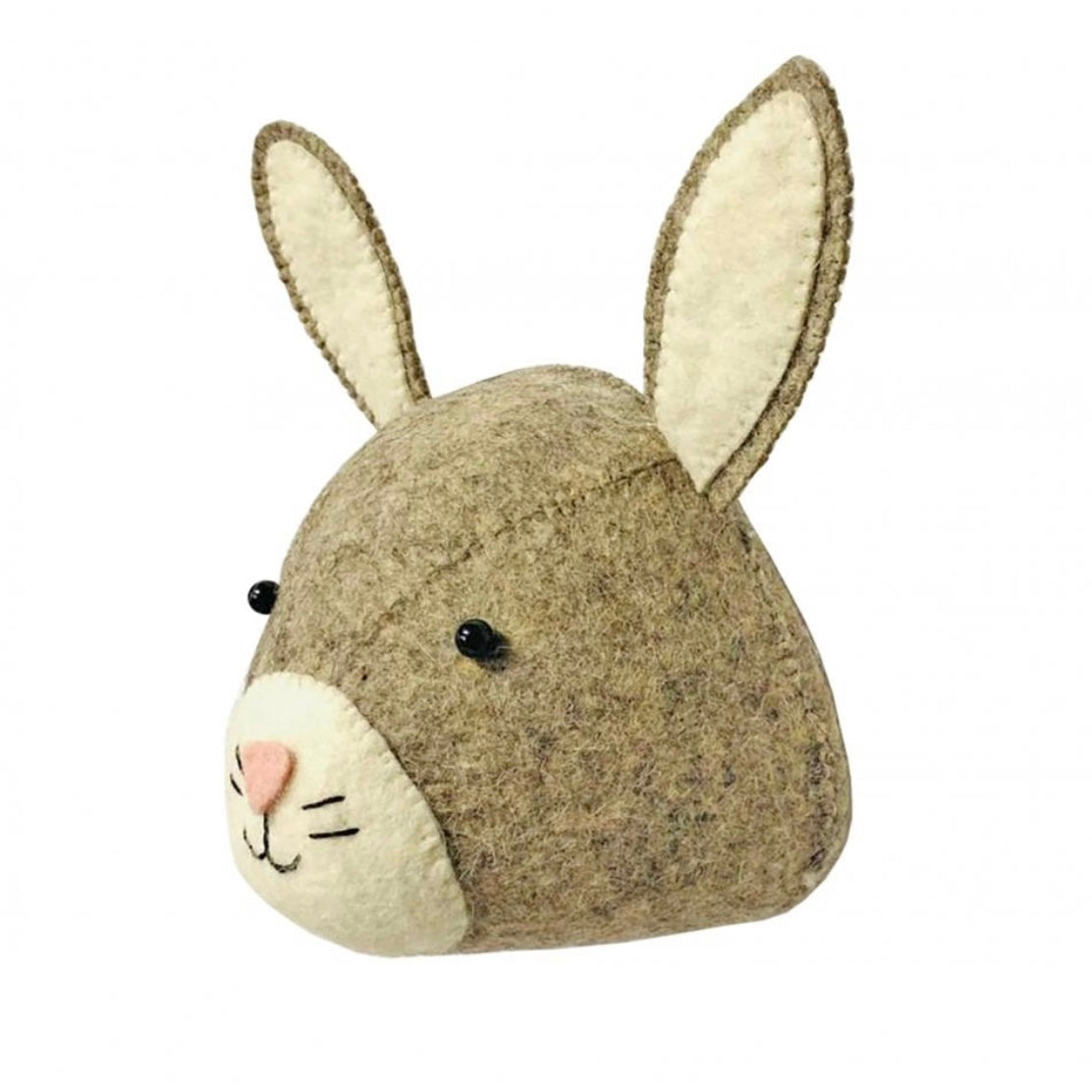 Fiona Walker Grey Bunny Head