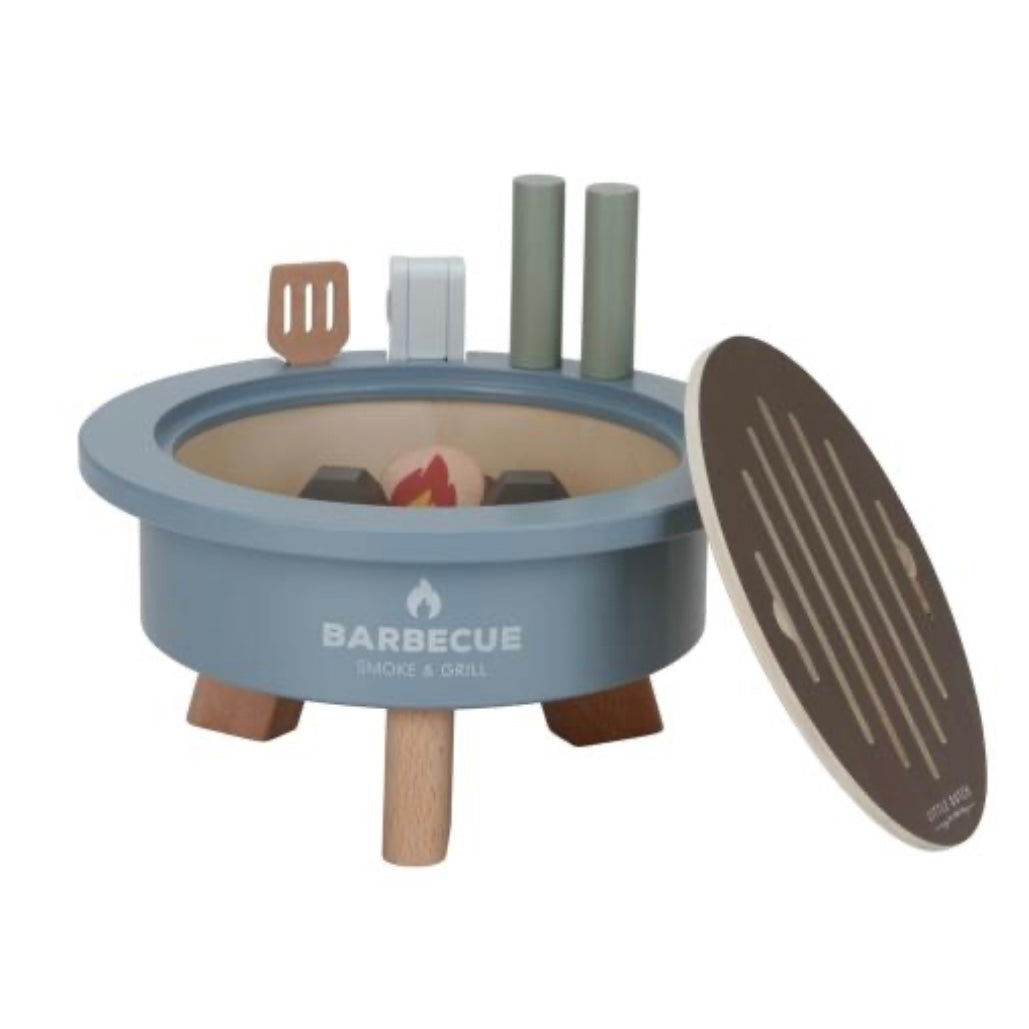 Little Dutch Wooden Barbecue Play Set