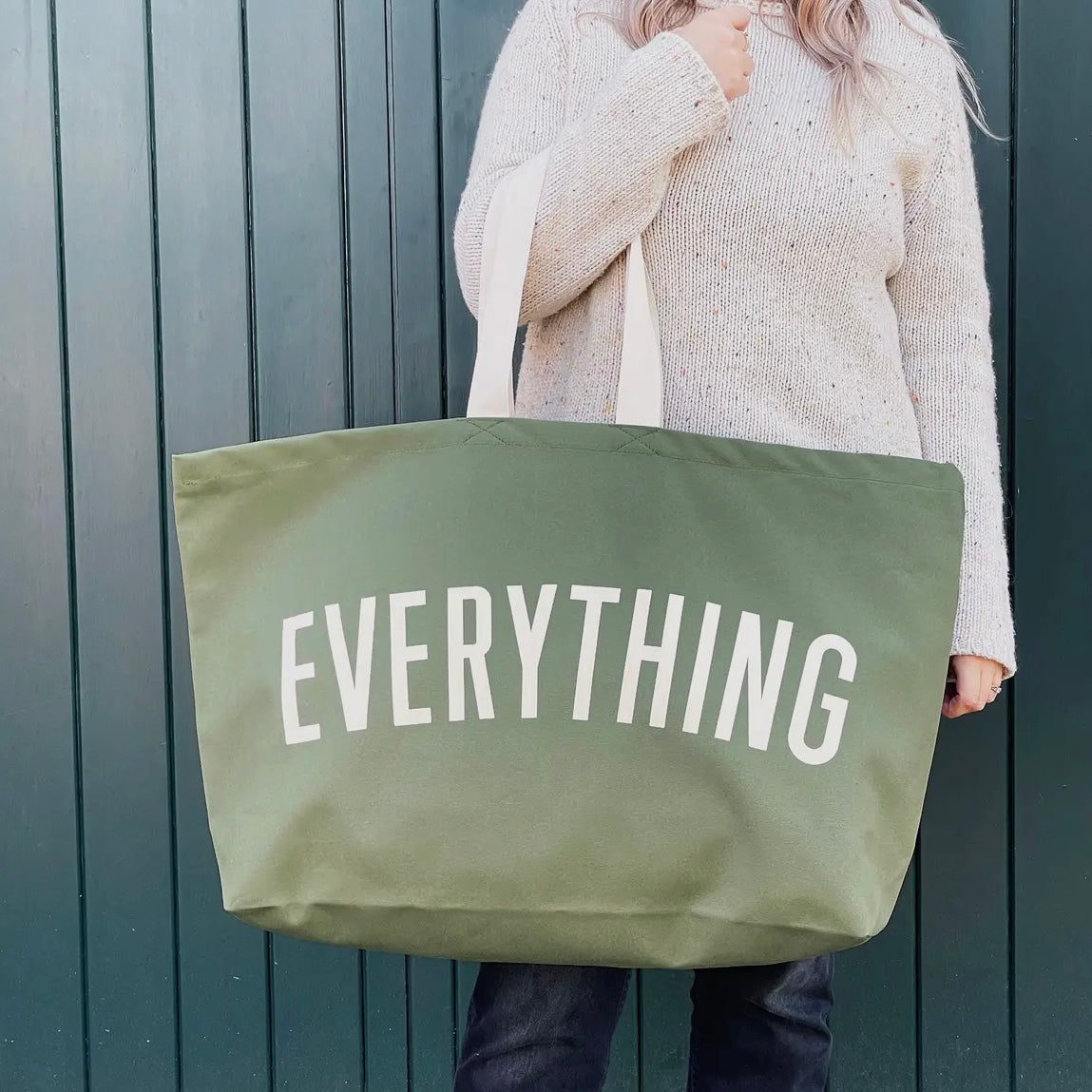 Everything - Olive Tote Bag