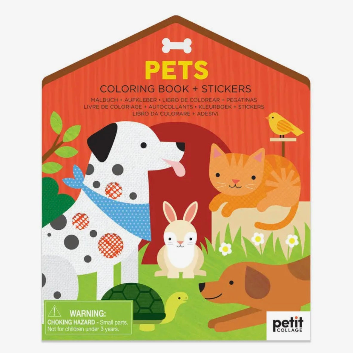 Pets Colouring Book and Stickers