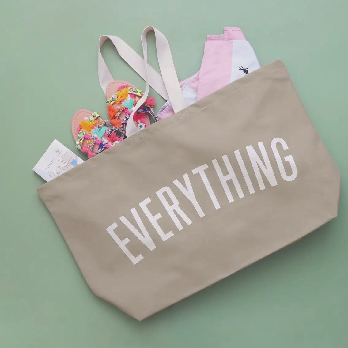 Everything - Stone Tote Bag