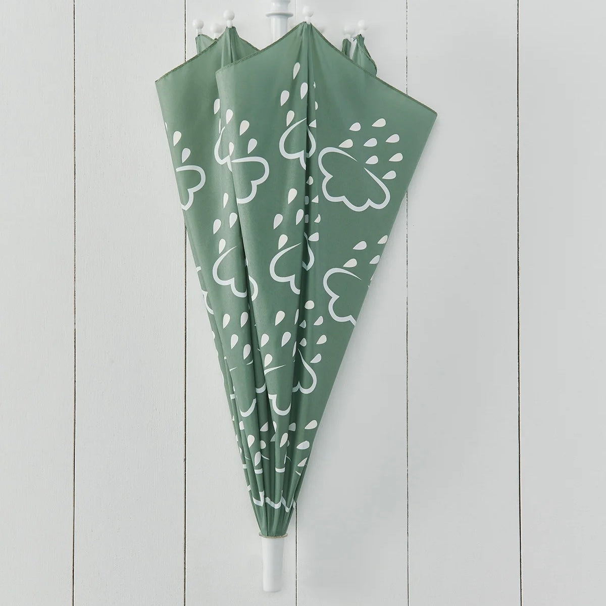Colour Revealing Kids Umbrella - Khaki Green