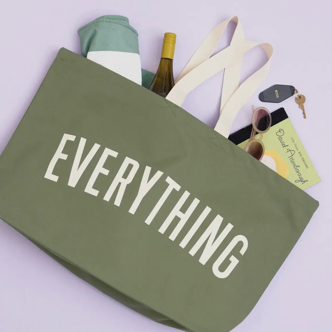 Everything - Olive Tote Bag