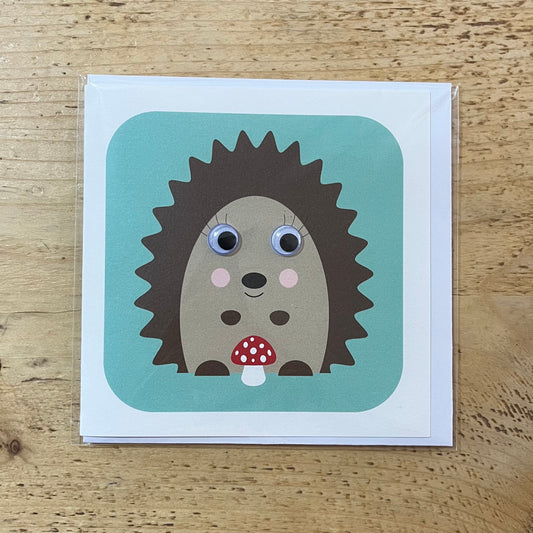 Hetty Hedgehog Greetings Card